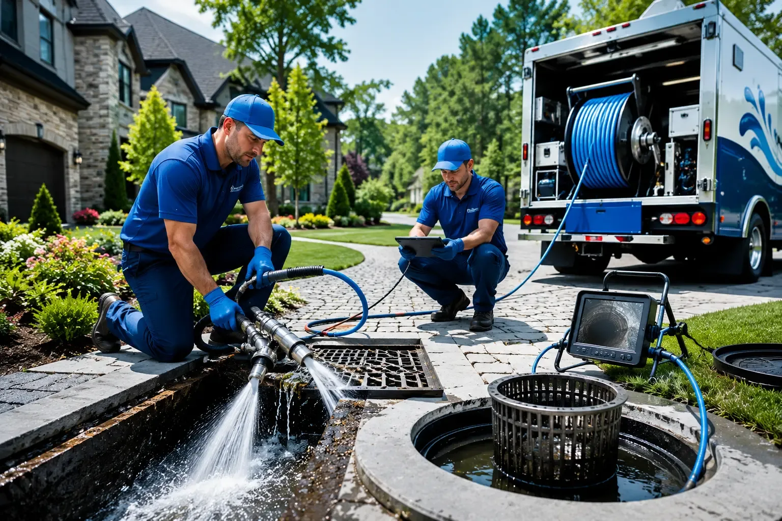 Local outdoor drain cleaning professionals in Saragosa, TX
