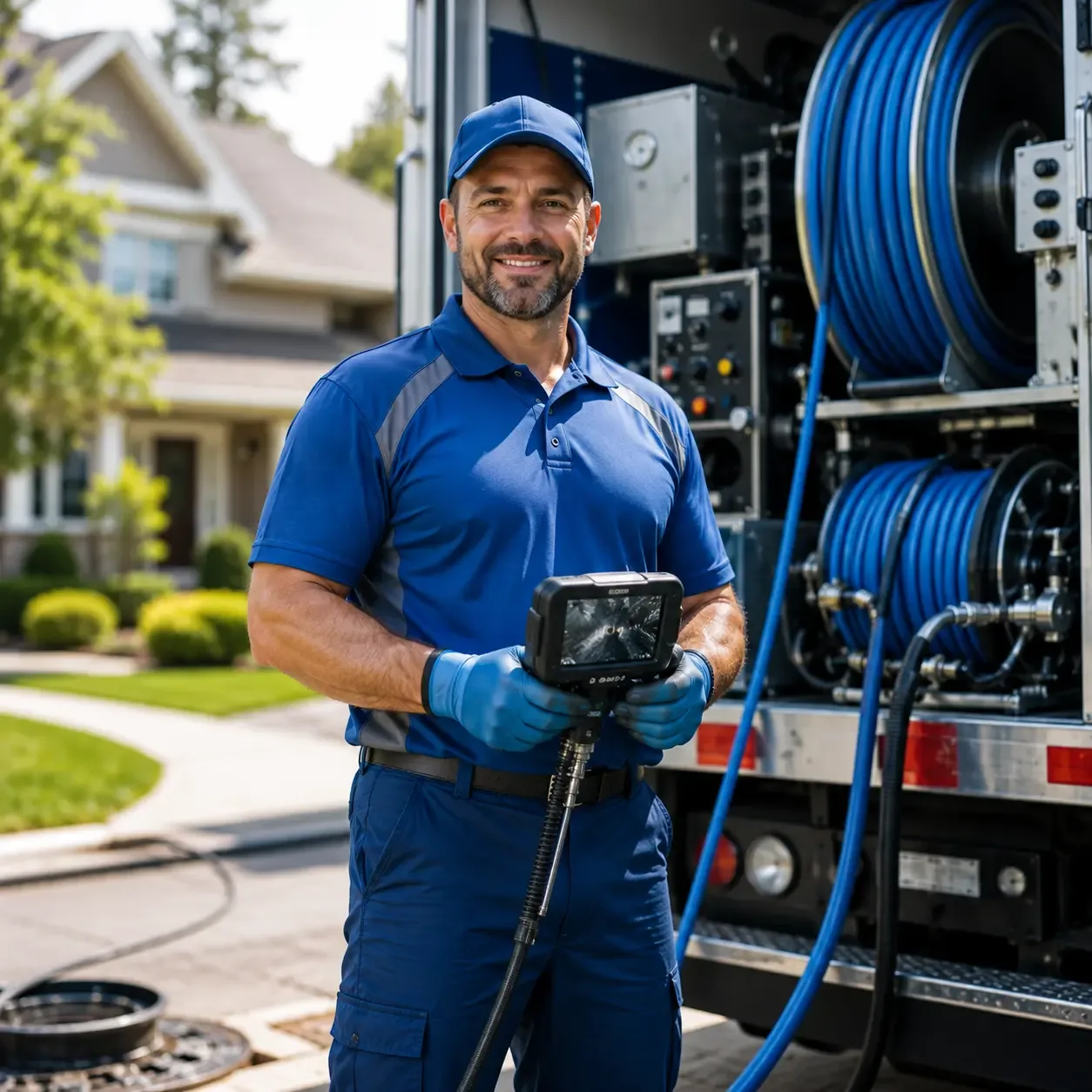Local outdoor drain cleaning specialists in Saragosa, TX